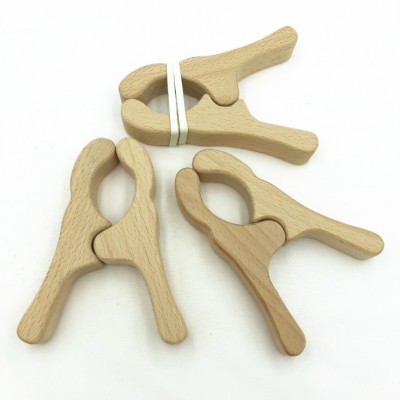 beech wood peg for kids school using big size wood peg Wood Clips