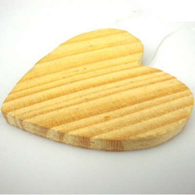 handmade pine wood blank heart for DIY unfinished wood heart 62*58mm