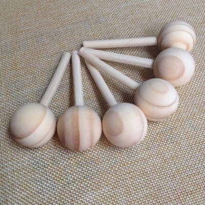 pine wood ball 30mm with 6mm rattan diffuser stick wood aroma ball